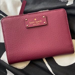 Plum Colored Kate Spade Wallet